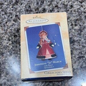 Hallmark Keepsake Ornament - Jo March in Red and White